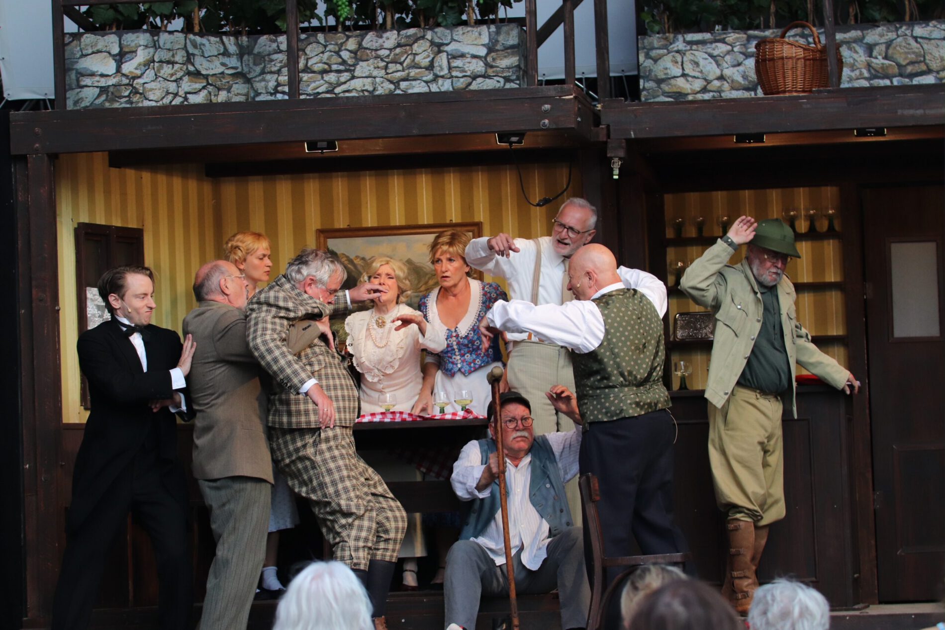 Festspiele Heppenheim, das schiefe Haus, Ferienwohnung